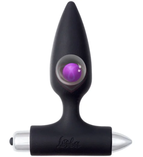 Анальная вибропробка со смещенным центром тяжести Spice it up New Edition Glory чёрная фото 2