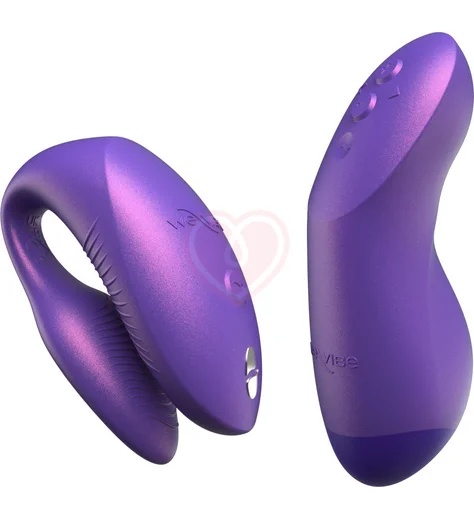 Вибратор для пар We-Vibe Chorus Pro с сенсорным пультом фиолетовый фото 2