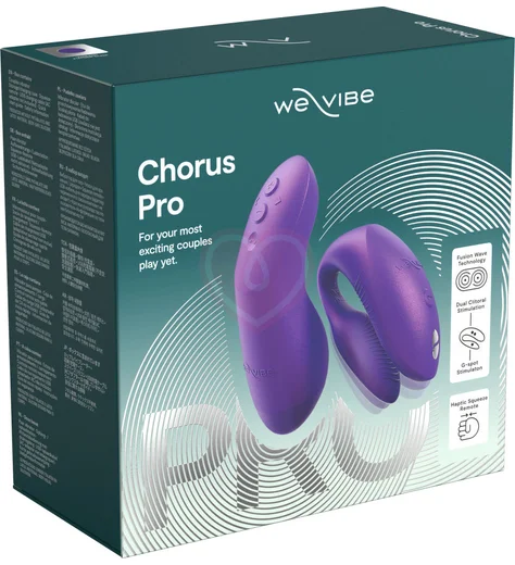 Вибратор для пар We-Vibe Chorus Pro с сенсорным пультом фиолетовый фото 6