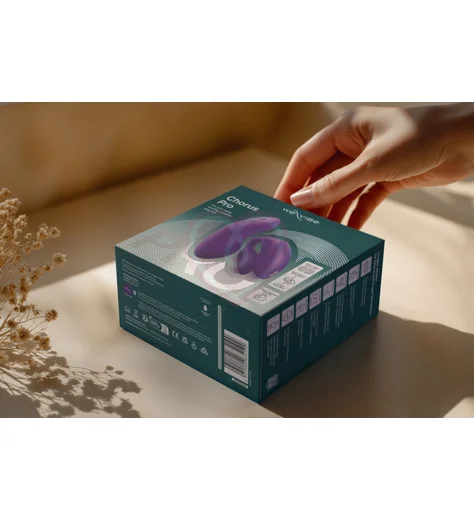 Вибратор для пар We-Vibe Chorus Pro с сенсорным пультом фиолетовый фото 8