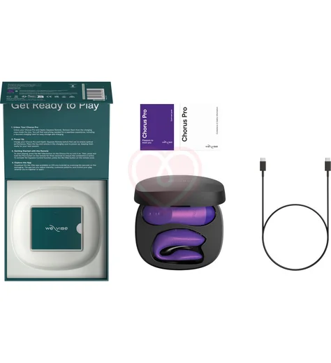 Вибратор для пар We-Vibe Chorus Pro с сенсорным пультом фиолетовый фото 10