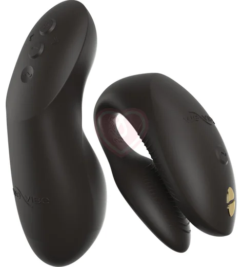 Вибратор для пар We-Vibe Chorus Pro с сенсорным пультом чёрный фото 1