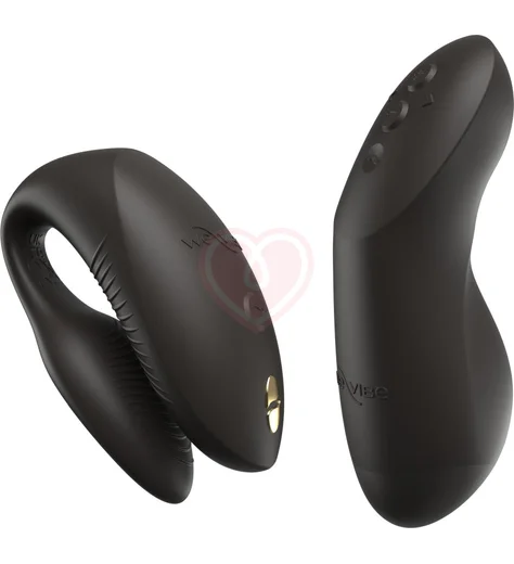 Вибратор для пар We-Vibe Chorus Pro с сенсорным пультом чёрный фото 2