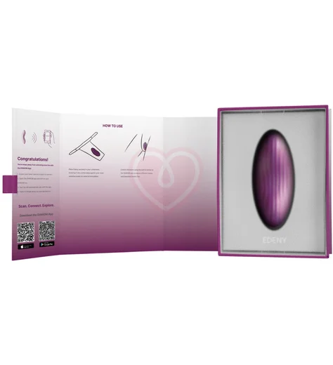 Компактный вибратор Svakom Edeny с управлением от приложения фото 11