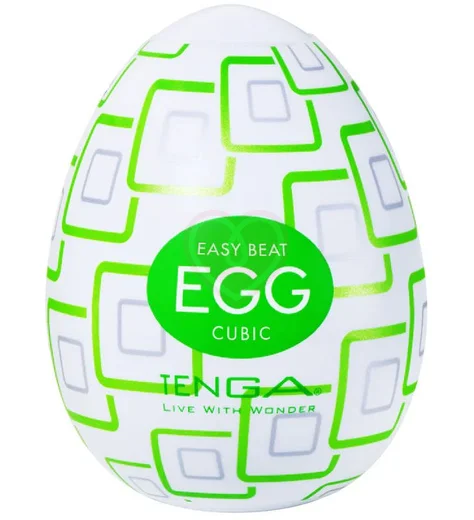 Мастурбатор яйцо Tenga Egg Cubic фото 1
