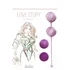Набор сменных вагинальных шариков Love Story Valkyrie Purple пурпурный фото 4