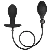 Утяжелённая расширяемая анальная пробка Weighted Silicone Inflatable Plug Large