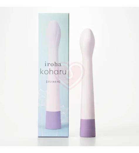 Вибратор со стимуляцией зоны G Iroha Koharu Hinatsubomi сиреневый фото 8