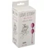 Вагинальные шарики бутоны Love Story Scarlet Sails Sweet Kiss розовые фото 2
