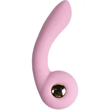 Вибратор с нагревом Youvic Bendable Heating G-Spot розовый