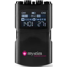 Электростимулятор Mystim Tension Lover 2 с цифровым управлением чёрный