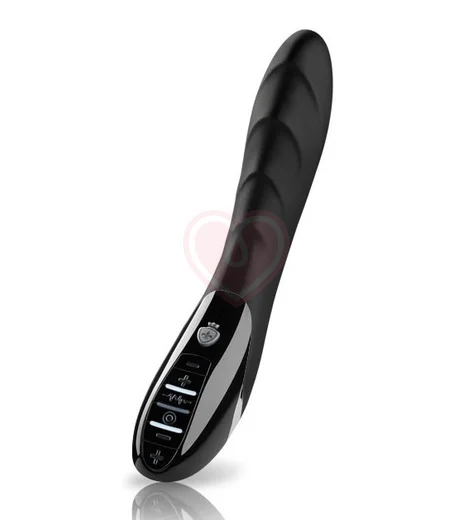 Вибратор с электростимуляцией Mystim Sizzling Simon Black Edition фото 1