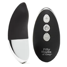 Клиторальный стимулятор '50 оттенков серого' Relentless с пультом управления