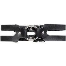 Чокер из двух ремешков Pecado BDSM черный