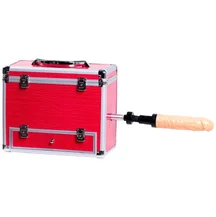 Секс-машина Чемодан Diva Wiggler с двумя насадками розовая