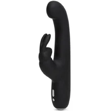 Вибратор Happy Rabbit Slimline G-Spot чёрный