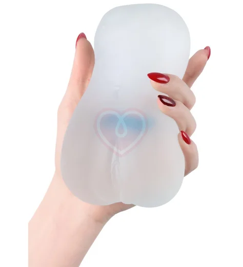 Прозрачный реалистичный мастурбатор ToyFa Juicy Pussy Hot Crystal фото 4