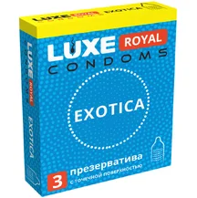 Презервативы Luxe Royal Exotica 3 шт