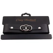 Чокер с тремя колечками Crazy Handmade