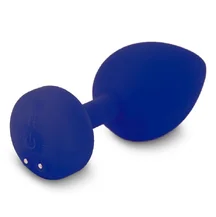 Анальная пробка с вибрацией Gvibe Gplug S малая синяя