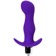 Анальная вибропробка A-Toys Vibro Anal Plug M фиолетовая