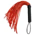 Флоггер с хвостами верёвки ToyFa Theatre красный фото 2