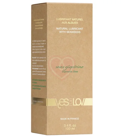 Лубрикант YESforLOV Natural с морскими водорослями 100 мл фото 2