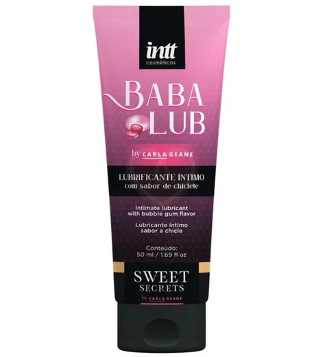 Смазка на водной основе Intt Babalub Жвачка 50 мл фото 1