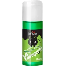 Жидкий вибратор Vibroquet со вкусом мяты 12 мл