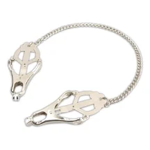 Металлические зажимы на соски Клевер