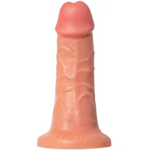 Реалистичный фаллоимитатор на присоске RealStick Caliber 18-5 телесный