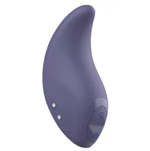 Изогнутый мини-вибратор Bcurious Premium Massager фиолетовый