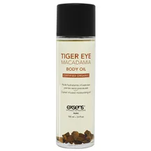 Массажное масло Exsens Tiger Eye Macadamia с тигровым глазом и макадамией 100 мл