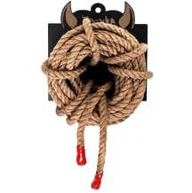 Джутовая веревка для шибари Pecado BDSM 10 метров коричневая