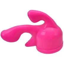 Насадка для тройной стимуляции розовая