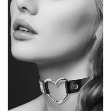 Чокер-сердце Bijoux Pour Toi чёрный