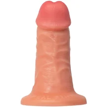 Реалистичный фаллоимитатор на присоске RealStick Caliber 14-5 телесный