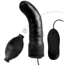 Надувной вибратор Lux Fetish Curved Dildo