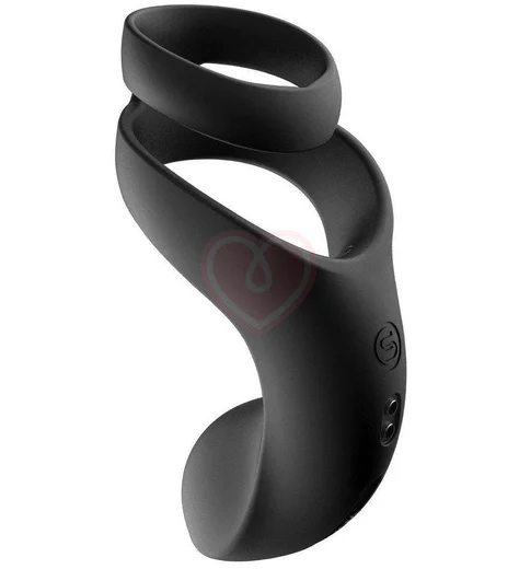 Вибростимулятор промежности Svakom Benedict с двойным эрекционным кольцом фото 1