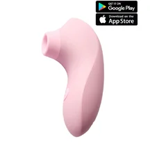 Мембранно-волновой клиторальный стимулятор Svakom Pulse Lite Neo с приложением розовый