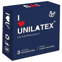 Сверхпрочные презервативы Unilatex Extra Strong 3 шт