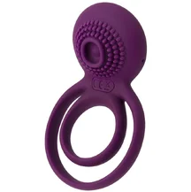 Эрекционное виброкольцо со стимуляцией клитора Svakom Tammy фиолетовое