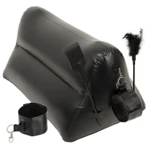 БДСМ набор с надувной подушкой и наручниками Portable Triangle Cushion