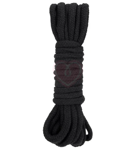 Верёвка для связывания Lux Fetish чёрная 5 м фото 1