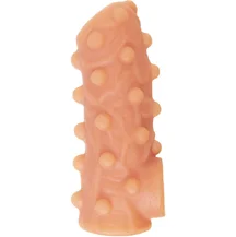 Насадка с открытой головкой и бугорками Kokos Nude Sleeve NS003-M