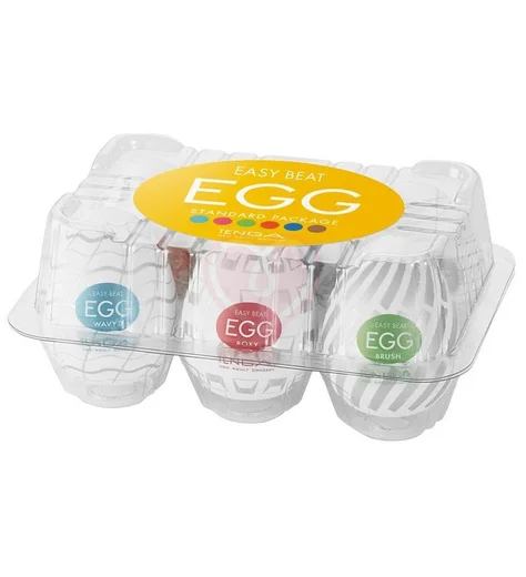 Набор мастурбаторов в форме яйца Tenga Eggs New Standard 6 шт фото 3