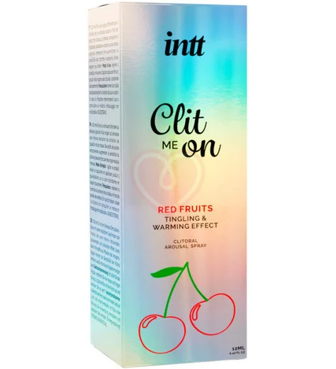 Возбуждающий спрей для клитора Intt Clit Me On Red fruits красные фрукты 12 мл фото 2