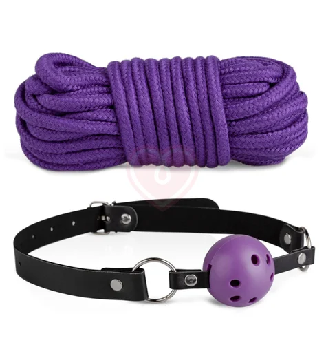 БДСМ-набор из 10 предметов Secret Pleasure Chest Purple Apprentice фиолетовый фото 2