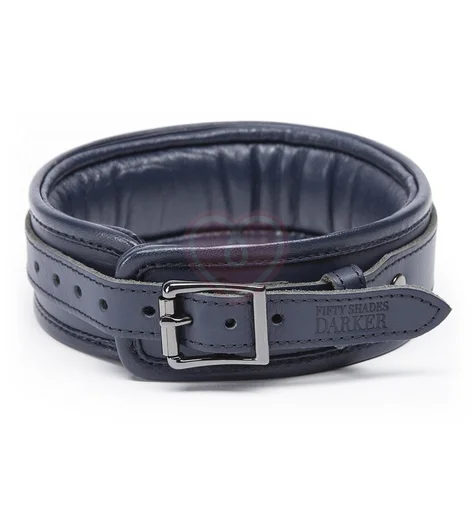 Кожаный ошейник с цепочкой Fifty Shades Darker No Bounds Collar & Chain фото 5