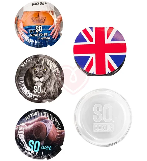 Набор презервативов Maxus Mixed 3 штуки с пластиковым кейсом фото 4